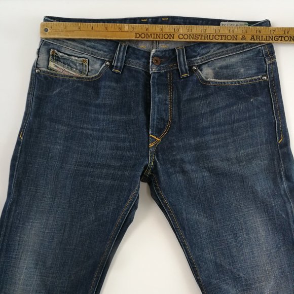Diesel Viker Straight Button Fly Jeans 32 - Picture 8 of 10